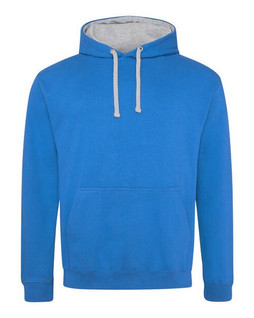 JUST HOODS BY AWDIS JH003 - Premium Contrast Varsity Hoodie with Kangaroo Pocket