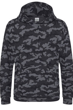 JUST HOODS BY AWDIS JH014J - Kids Camouflage Hoodie with Kangaroo Pocket
