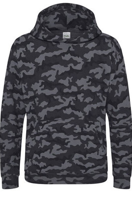 JUST HOODS BY AWDIS JH014J - Kids Camouflage Hoodie with Kangaroo Pocket