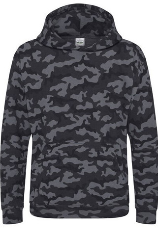 JUST HOODS BY AWDIS JH014J - Kids Camouflage Hoodie with Kangaroo Pocket