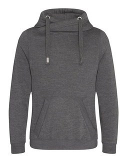 JUST HOODS BY AWDIS JH021 - Heavyweight Cross Neck Hoodie with Thumb Holes