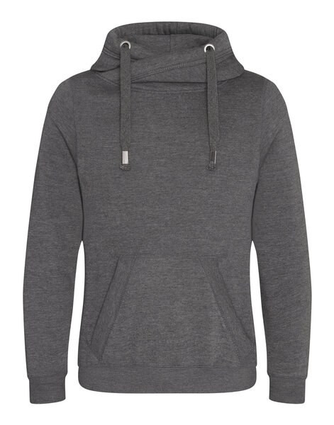 JUST HOODS BY AWDIS JH021 - Heavyweight Cross Neck Hoodie with Thumb Holes
