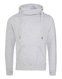 JUST HOODS BY AWDIS JH021 - Heavyweight Cross Neck Hoodie with Thumb Holes