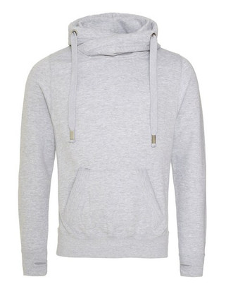 JUST HOODS BY AWDIS JH021 - Heavyweight Cross Neck Hoodie with Thumb Holes