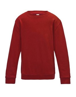 JUST HOODS BY AWDIS JH030J - Stylish Kids Crew Neck Sweatshirt with Brushed Fleece