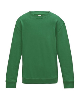 JUST HOODS BY AWDIS JH030J - Stylish Kids Crew Neck Sweatshirt with Brushed Fleece