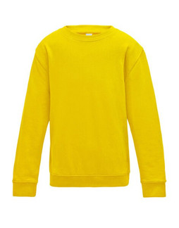 JUST HOODS BY AWDIS JH030J - Stylish Kids Crew Neck Sweatshirt with Brushed Fleece