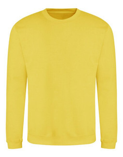 JUST HOODS BY AWDIS JH030 - Premium Ringspun Cotton Blend Crew Neck Sweatshirt