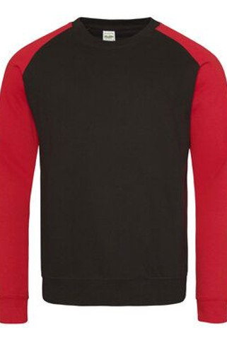 JUST HOODS BY AWDIS JH033 - BASEBALL SWEAT