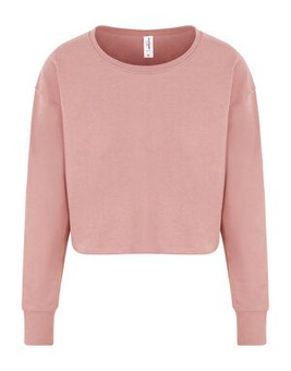 JUST HOODS BY AWDIS JH035 - WOMENS CROPPED SWEAT