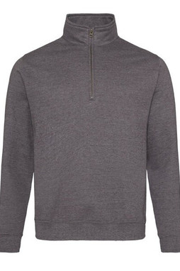 JUST HOODS BY AWDIS JH046 - Premium Cotton-Poly Blend 1/4 Zip Sweatshirt