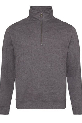 JUST HOODS BY AWDIS JH046 - Premium Cotton-Poly Blend 1/4 Zip Sweatshirt