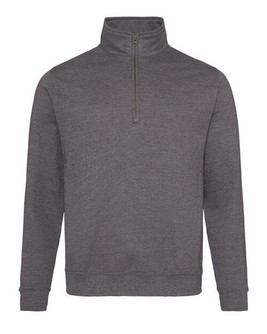 JUST HOODS BY AWDIS JH046 - Premium Cotton-Poly Blend 1/4 Zip Sweatshirt