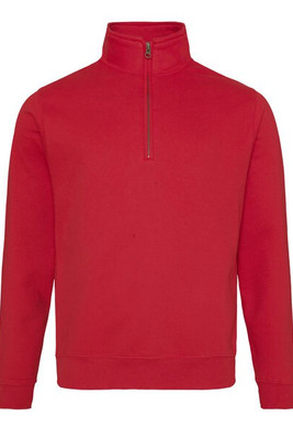 JUST HOODS BY AWDIS JH046 - Premium Cotton-Poly Blend 1/4 Zip Sweatshirt