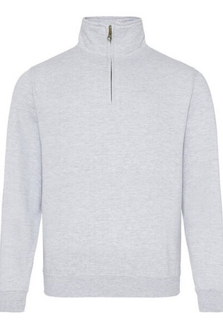 JUST HOODS BY AWDIS JH046 - Premium Cotton-Poly Blend 1/4 Zip Sweatshirt