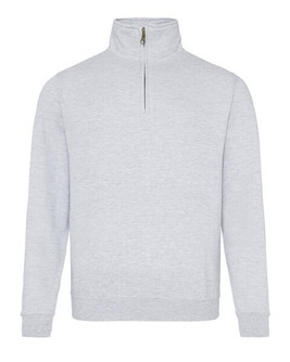 JUST HOODS BY AWDIS JH046 - Premium Cotton-Poly Blend 1/4 Zip Sweatshirt