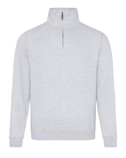 JUST HOODS BY AWDIS JH046 - Premium Cotton-Poly Blend 1/4 Zip Sweatshirt