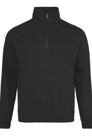 JUST HOODS BY AWDIS JH046 - Premium Cotton-Poly Blend 1/4 Zip Sweatshirt