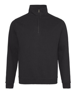 JUST HOODS BY AWDIS JH046 - Premium Cotton-Poly Blend 1/4 Zip Sweatshirt