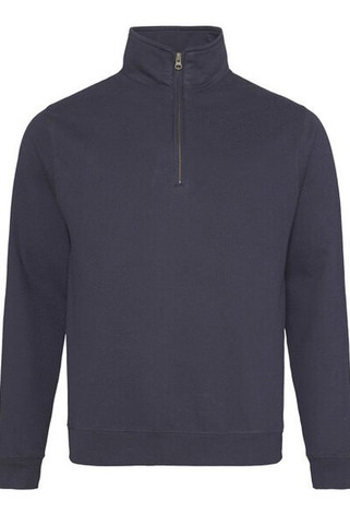 JUST HOODS BY AWDIS JH046 - Premium Cotton-Poly Blend 1/4 Zip Sweatshirt