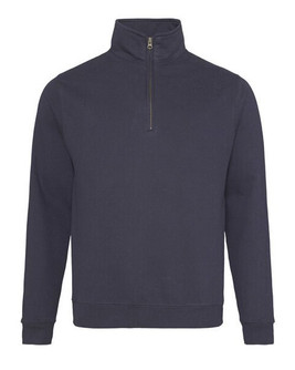 JUST HOODS BY AWDIS JH046 - Premium Cotton-Poly Blend 1/4 Zip Sweatshirt
