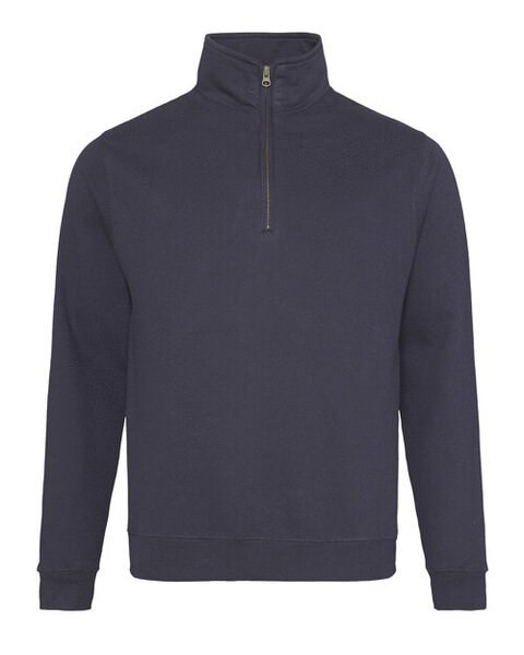 JUST HOODS BY AWDIS JH046 - Premium Cotton-Poly Blend 1/4 Zip Sweatshirt