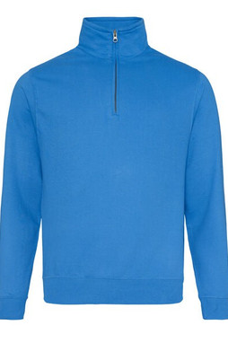 JUST HOODS BY AWDIS JH046 - Premium Cotton-Poly Blend 1/4 Zip Sweatshirt