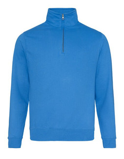 JUST HOODS BY AWDIS JH046 - Premium Cotton-Poly Blend 1/4 Zip Sweatshirt