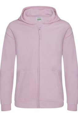 JUST HOODS BY AWDIS JH050J - Premium Kids Full Zip Hoodie with Kangaroo Pockets