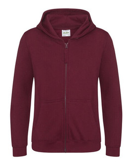 JUST HOODS BY AWDIS JH050J - Premium Kids Full Zip Hoodie with Kangaroo Pockets