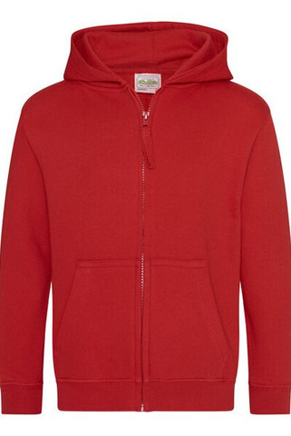 JUST HOODS BY AWDIS JH050J - Premium Kids Full Zip Hoodie with Kangaroo Pockets