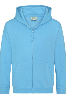 JUST HOODS BY AWDIS JH050J - Premium Kids Full Zip Hoodie with Kangaroo Pockets