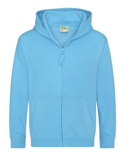 JUST HOODS BY AWDIS JH050J - Premium Kids Full Zip Hoodie with Kangaroo Pockets