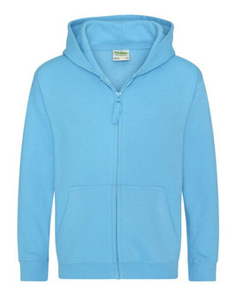 JUST HOODS BY AWDIS JH050J - Premium Kids Full Zip Hoodie with Kangaroo Pockets