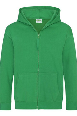 JUST HOODS BY AWDIS JH050J - Premium Kids Full Zip Hoodie with Kangaroo Pockets