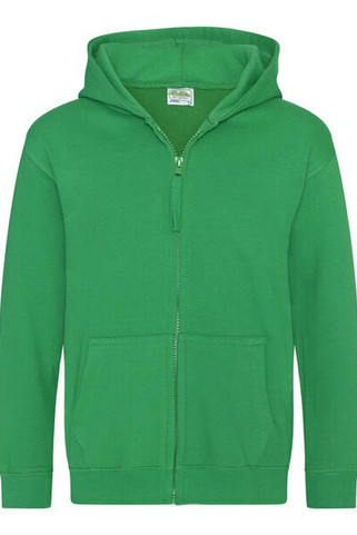 JUST HOODS BY AWDIS JH050J - Premium Kids Full Zip Hoodie with Kangaroo Pockets