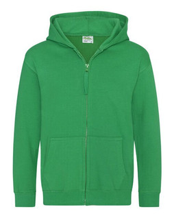 JUST HOODS BY AWDIS JH050J - Premium Kids Full Zip Hoodie with Kangaroo Pockets