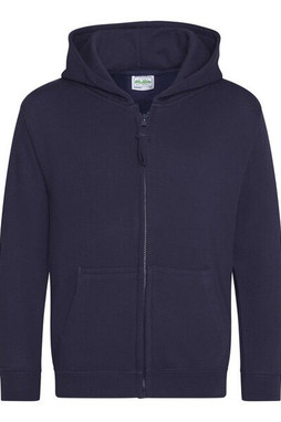 JUST HOODS BY AWDIS JH050J - Premium Kids Full Zip Hoodie with Kangaroo Pockets