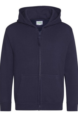 JUST HOODS BY AWDIS JH050J - Premium Kids Full Zip Hoodie with Kangaroo Pockets