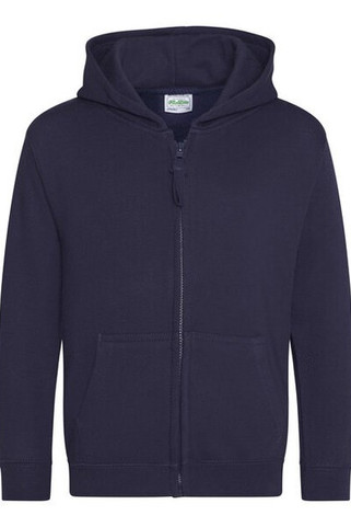 JUST HOODS BY AWDIS JH050J - Premium Kids Full Zip Hoodie with Kangaroo Pockets