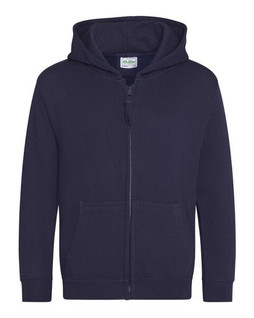 JUST HOODS BY AWDIS JH050J - Premium Kids Full Zip Hoodie with Kangaroo Pockets
