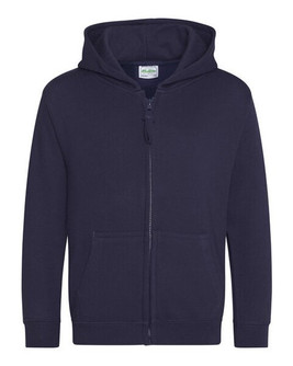 JUST HOODS BY AWDIS JH050J - Premium Kids Full Zip Hoodie with Kangaroo Pockets
