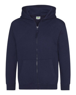 JUST HOODS BY AWDIS JH050J - Premium Kids Full Zip Hoodie with Kangaroo Pockets