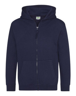 JUST HOODS BY AWDIS JH050J - Premium Kids Full Zip Hoodie with Kangaroo Pockets