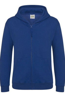 JUST HOODS BY AWDIS JH050J - Premium Kids Full Zip Hoodie with Kangaroo Pockets