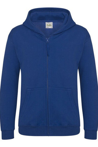 JUST HOODS BY AWDIS JH050J - Premium Kids Full Zip Hoodie with Kangaroo Pockets