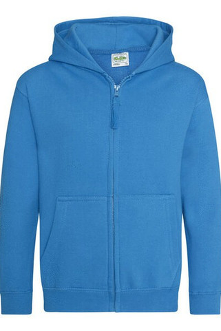 JUST HOODS BY AWDIS JH050J - Premium Kids Full Zip Hoodie with Kangaroo Pockets