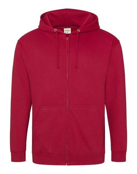 JUST HOODS BY AWDIS JH050 - Premium Ringspun Cotton Full Zip Hoodie