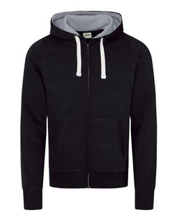 JUST HOODS BY AWDIS JH052 - Premium Chunky Zip Hoodie with Waffle Fabric Inner