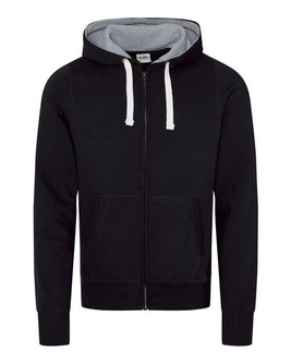 JUST HOODS BY AWDIS JH052 - Premium Chunky Zip Hoodie with Waffle Fabric Inner